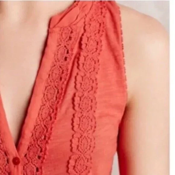 ❌️SOLD❌️Anthropologie Meadow Rue Jenson Top - Picture 3 of 5